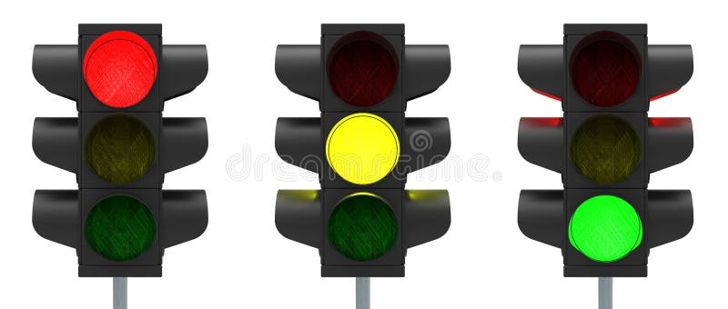 Semáforos fotos de stock royalty free