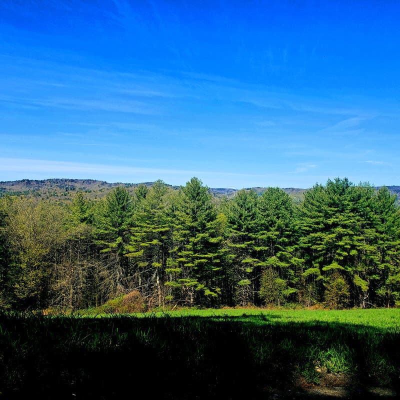 Vermont Scenic Farm Land stock image. Image of green 27149279