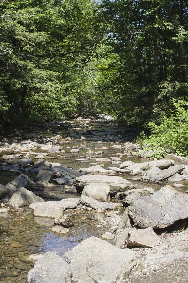 Vermont Stream stock image. Image of water, vermont, trees 98757291