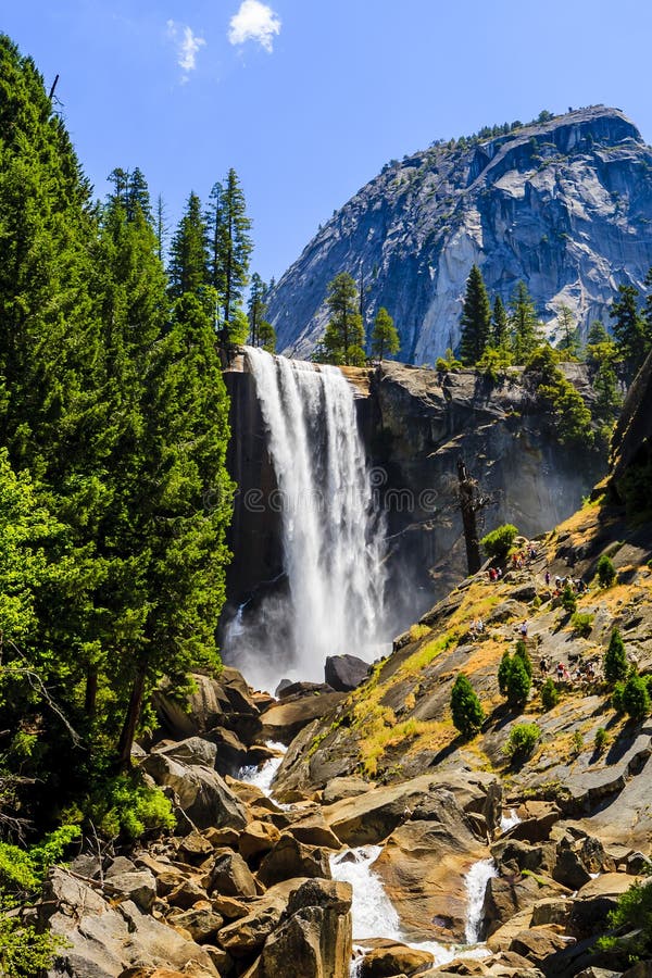 Vernal Falls, Yosemite National Park, California, USA