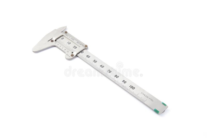 Vernier caliper royalty free stock photos
