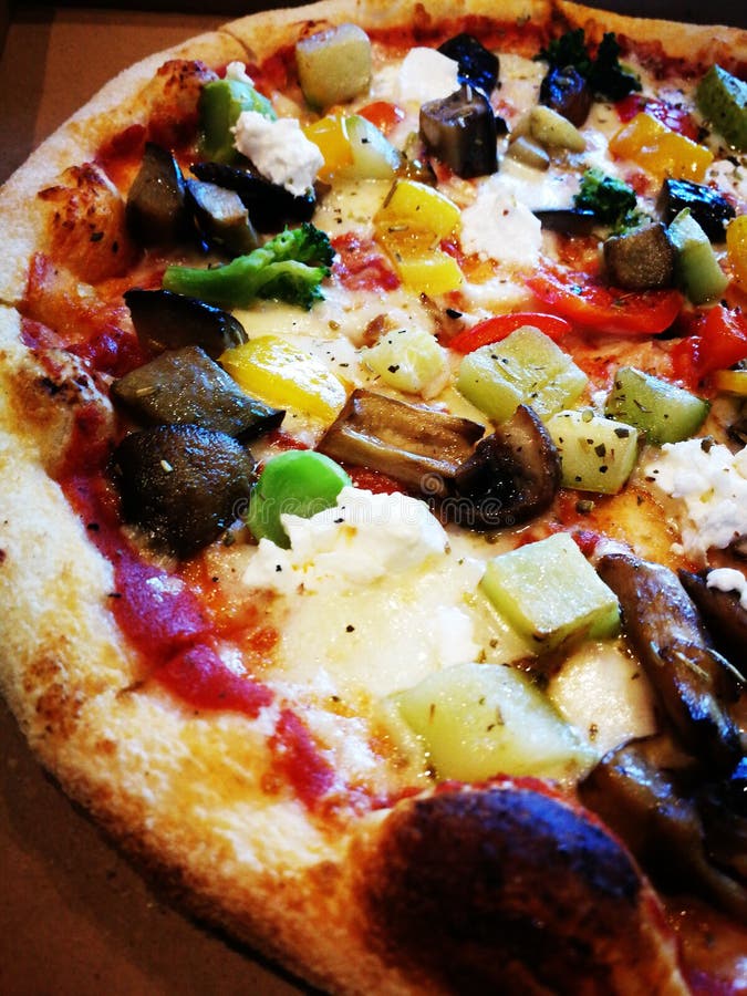 Verona pizza stock photo. Image of savory, pepper, cheesy 103027288