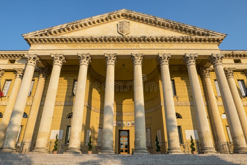 Verona`s City Hall Building Stock Image Image of tourism, palace