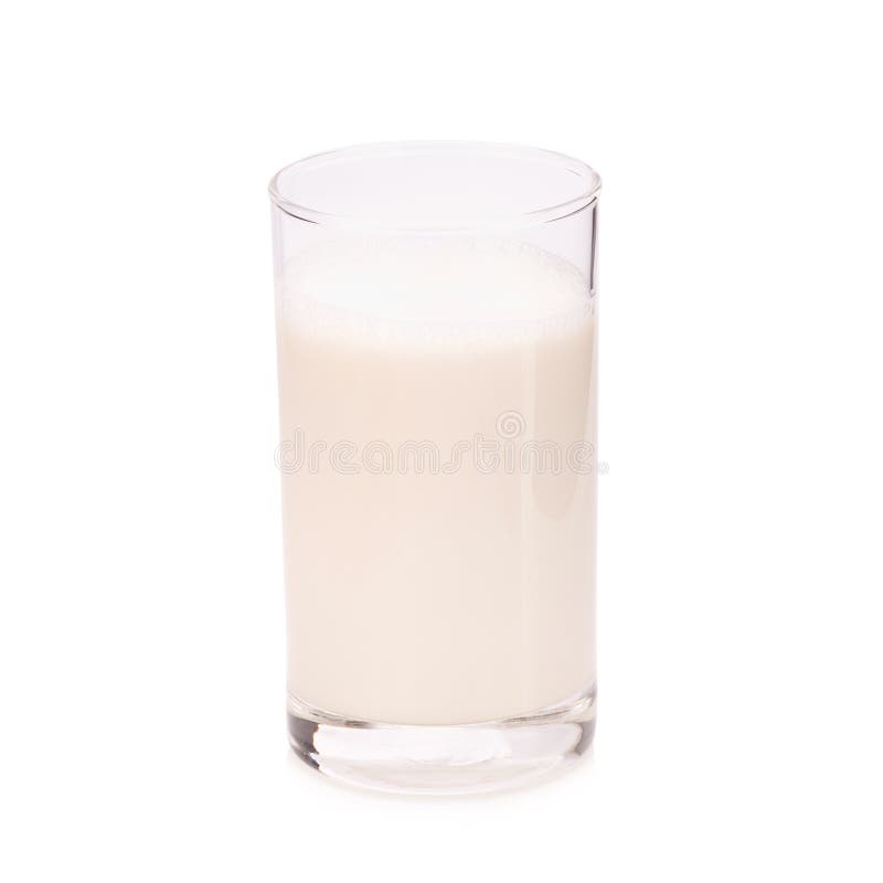 Verre De Lait Chaud Sur Le Fond Blanc Photo Stock Image Du Lame Laiteux