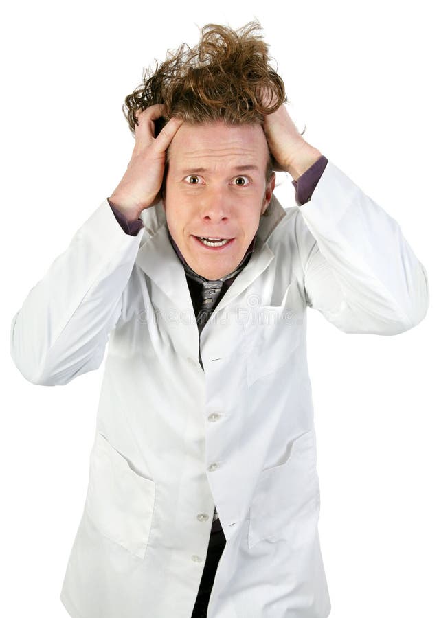 Verrückter Doktor lizenzfreie stockbilder Verrückter Doktor lizenzfreie stockbilder