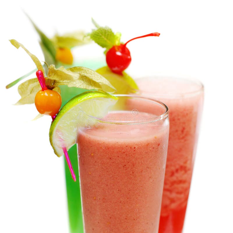 Vers fruitcocktails stock foto Vers fruitcocktails stock foto