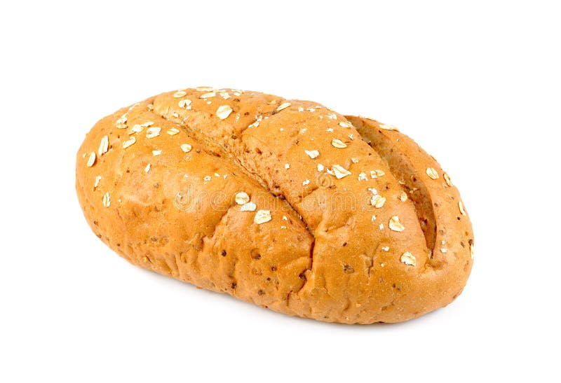 Vers gebakken die brood op witte achtergrond, Brood wordt geïsoleerd van brood stock foto's Vers gebakken die brood op witte achtergrond, Brood wordt geïsoleerd van brood stock foto's