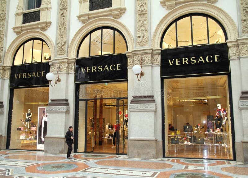 Versace Store editorial photography. Image of milan, costly - 63918842