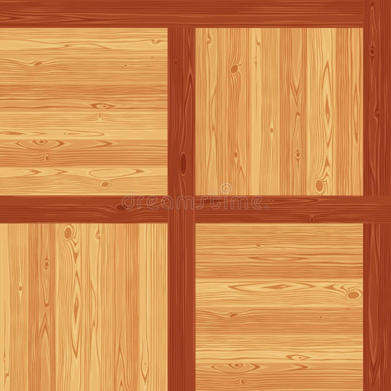 Versailles Parquet Seamless Floor Pattern Stock Vector