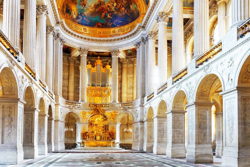 Kapelle Des Heiligen Hubert (Frankreich) Stockbild Bild
