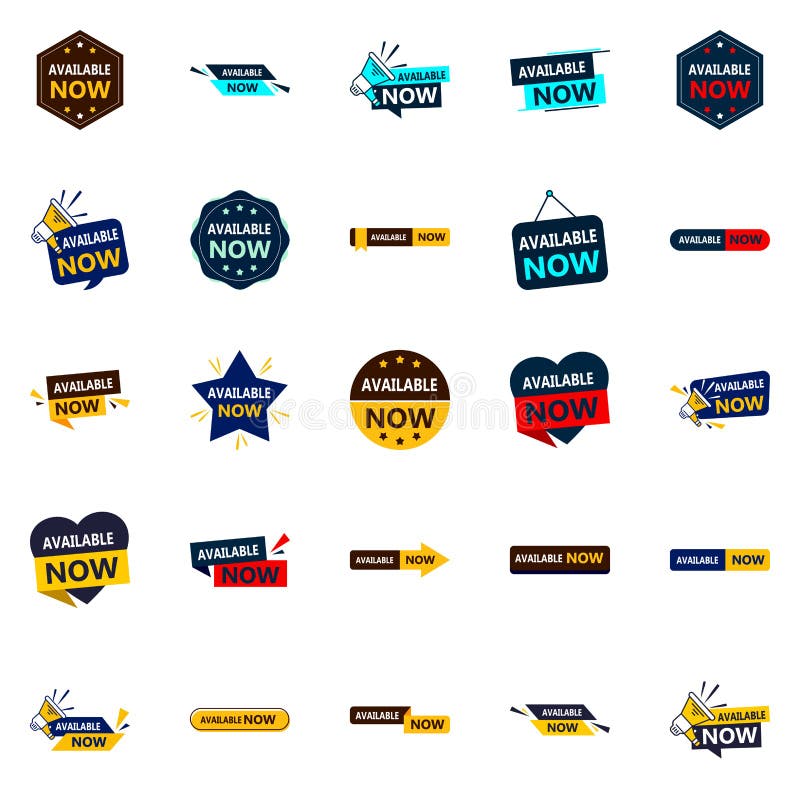 Versatile and Unique Available Now 25 Vector Banners for Unlimited