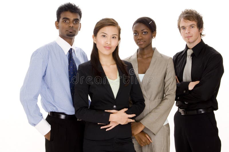 Verschiedenes Geschäfts-Team lizenzfreies stockbild Verschiedenes Geschäfts-Team lizenzfreies stockbild