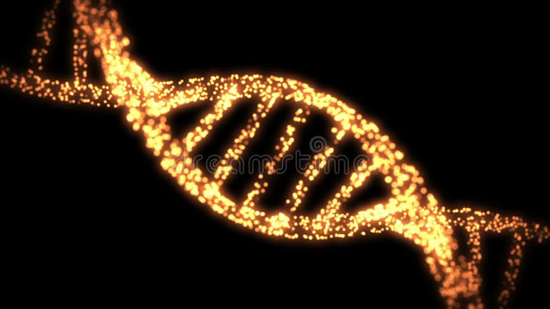 Verschijnende en verdwijnende DNA-schroef