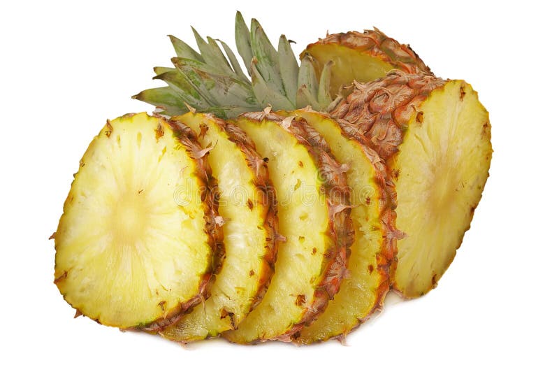 Verse ananas stock fotografie