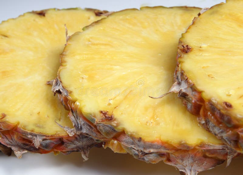Verse Ananas royalty-vrije stock afbeelding