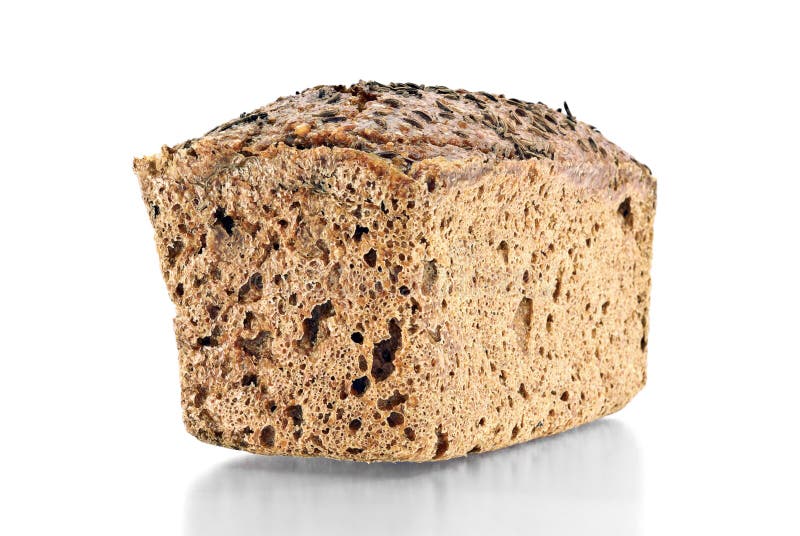 Verse gebakken goederen op witte achtergrond royalty-vrije stock fotografie