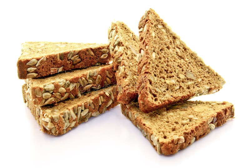 Verse gebakken goederen op witte achtergrond stock foto