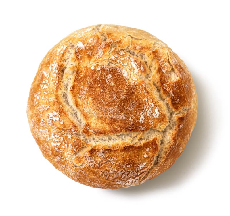 Versgebakken ambachtelijk brood stock afbeelding