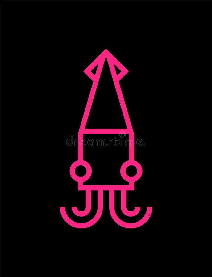 Versión De Concepto Del Logotipo Del Juego De Squid. Inicio De Sesión Para  El Juego De Calamar De Película Ilustración del Vector - Ilustración de  modelo, jibias: 231715376