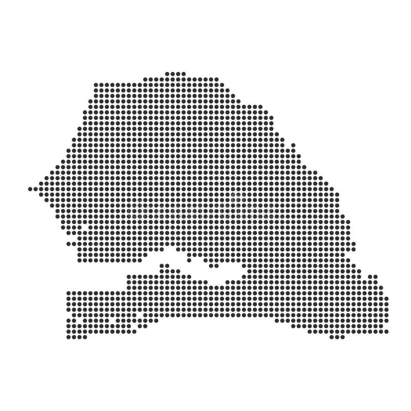?versikt med pricken royaltyfri illustrationer ?versikt med pricken royaltyfri illustrationer
