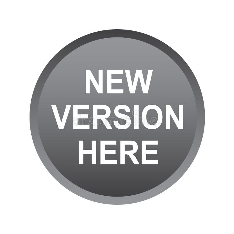 Versiune nouă aici vector illustration