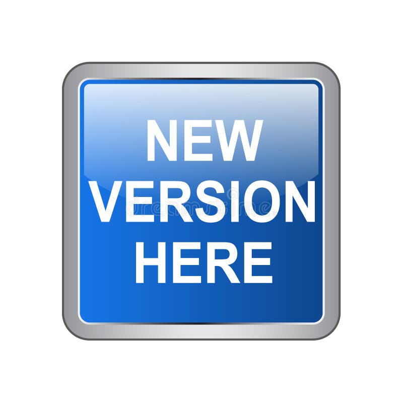 Versiune nouă aici vector illustration