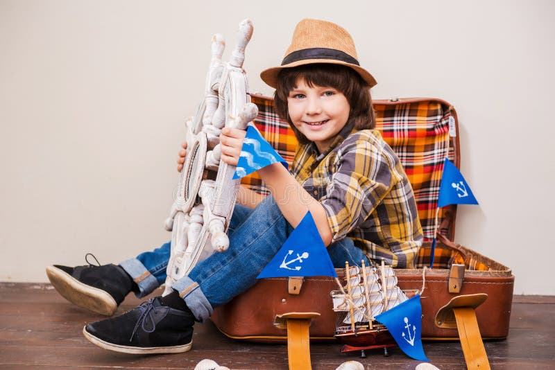 Verso l'avventura! fotografie stock