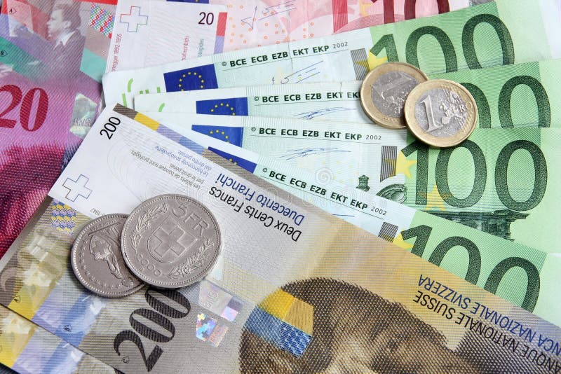 versus franka euro szwajcar zdjęcia royalty free versus franka euro szwajcar zdjęcia royalty free