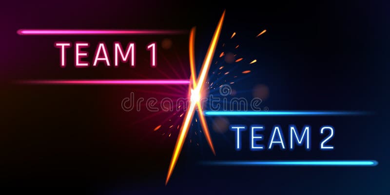Vs Battle Red Blue Gradient War Background, Vs, Fighting, War Background  Image And Wallpaper for Free Download