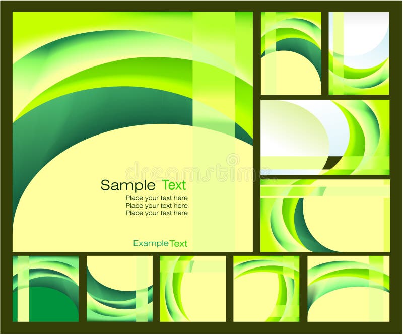 vert d'environnement de milieux illustration stock vert d'environnement de milieux illustration stock