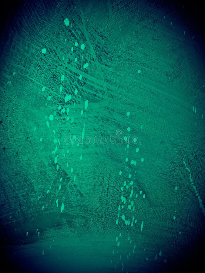 Vertical background splashes of acrylic paints wall, combination of black and green, creative background with shabby paint stock photography