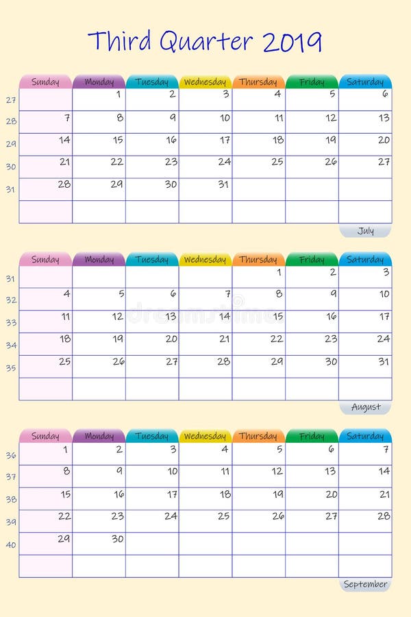 Vertical Calendar For Fourth Quarter Of 2019 Year In Orange Color Stock Vector Illustration Of Planner Schedule 135512662 calendario ultimo trimestre 2021