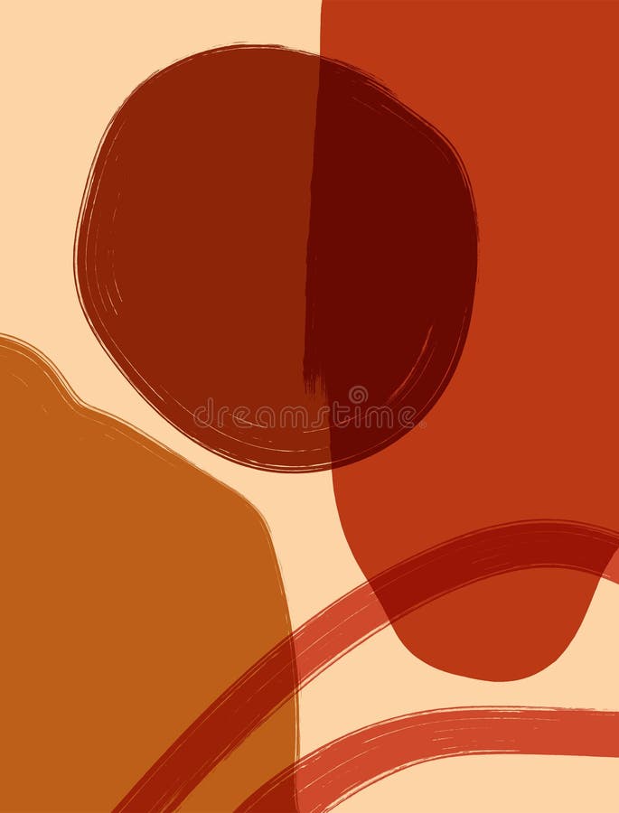 Vertical creative background. Sketch, paint, watercolor. vector illustration