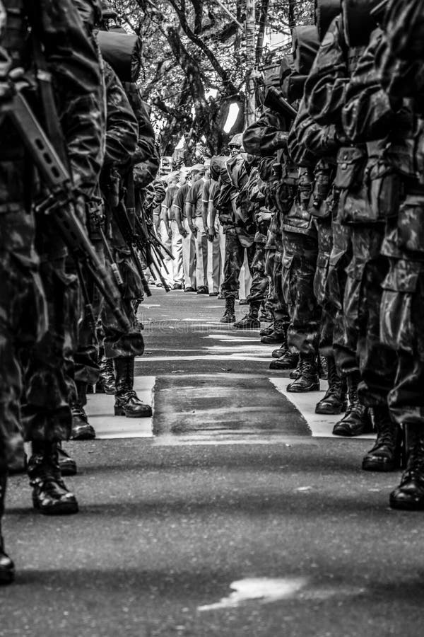 Mulheres-soldados Do Exército Brasileiro Desfilando No Dia Da Independência  Brasileira Imagem de Stock Editorial - Imagem de defesa, naturalizado:  255485609