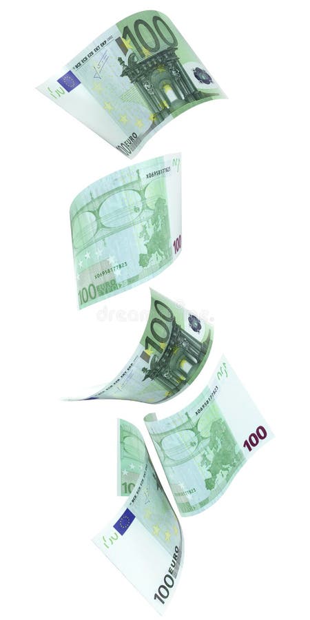 Vertical del euro 100 libre illustration Vertical del euro 100 libre illustration