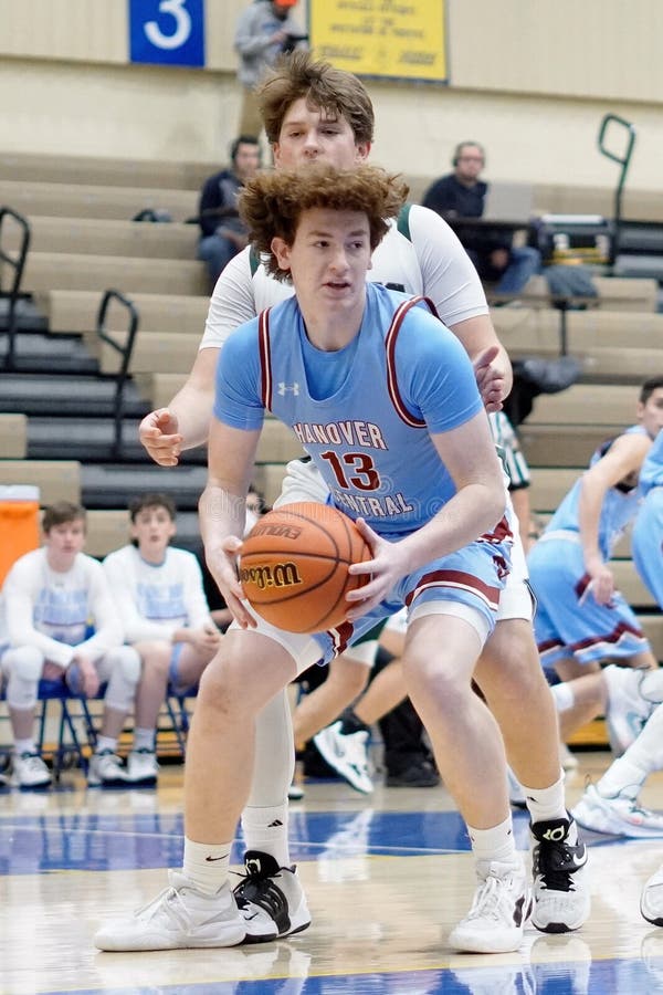 Vertical of the Hanover Central and Whiting Competing during a High