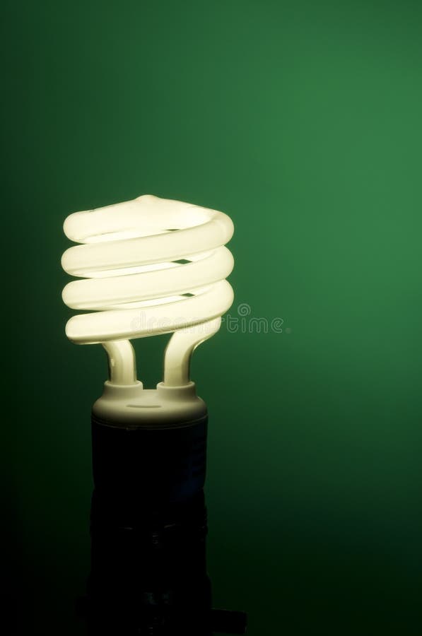 Fluorescent on Green stock photo. Image of lamp, modern 29742484