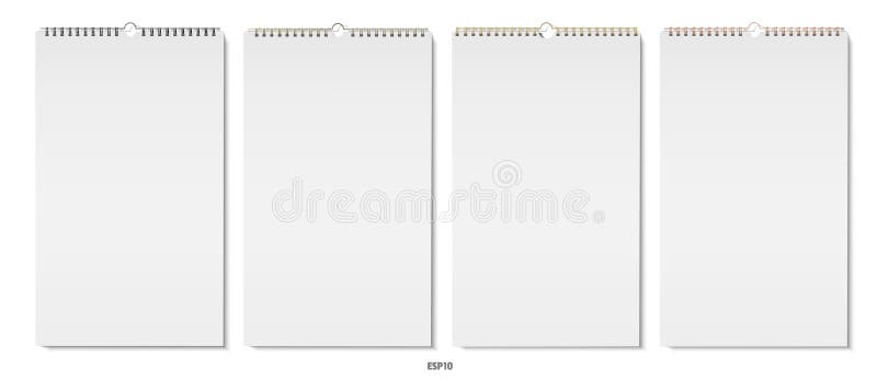 Vertical note pads vector royalty free illustration Vertical note pads vector royalty free illustration