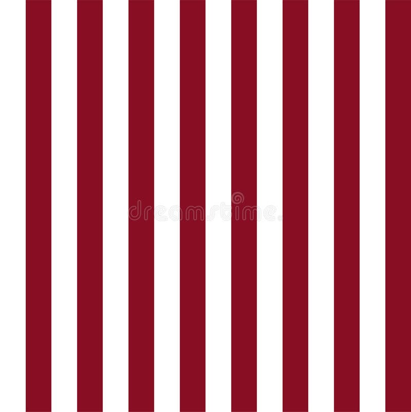 Red and White Stripes Seamless Pattern stock illustration