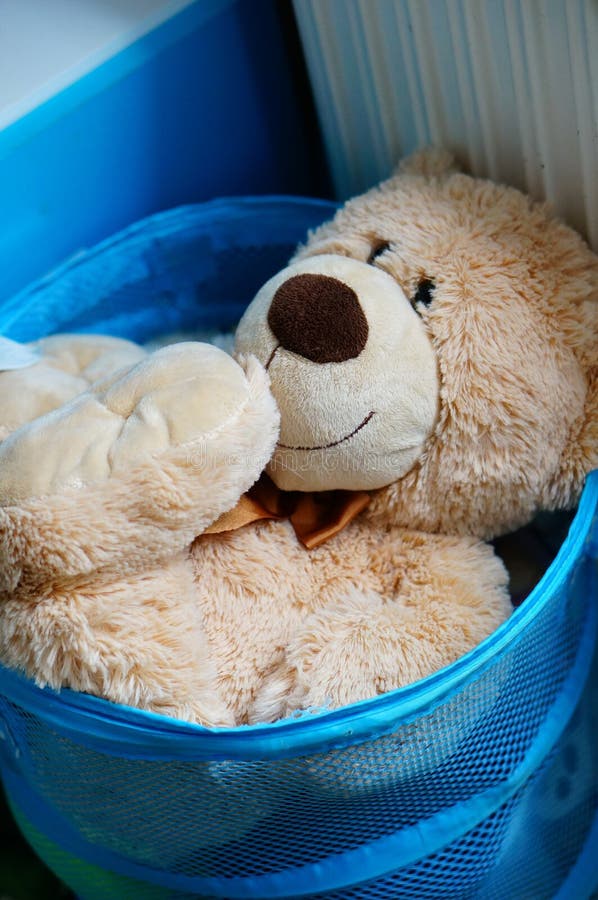 Vertical Shot Of A Big Teddy Bear Stock Photo Image Of Drawing Character