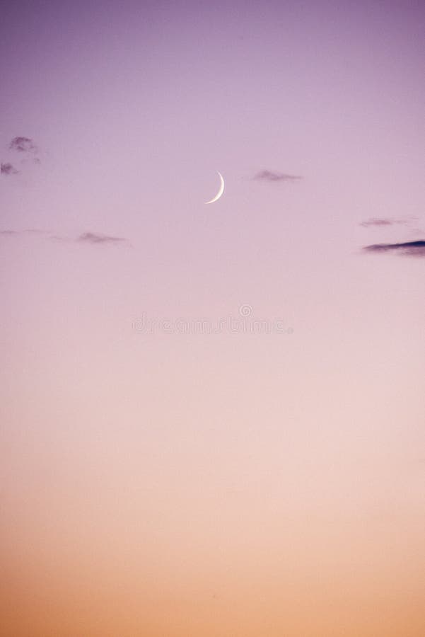 398 Crescent Moon Purple Sky Stock Photos - Free & Royalty-Free Stock  Photos from Dreamstime