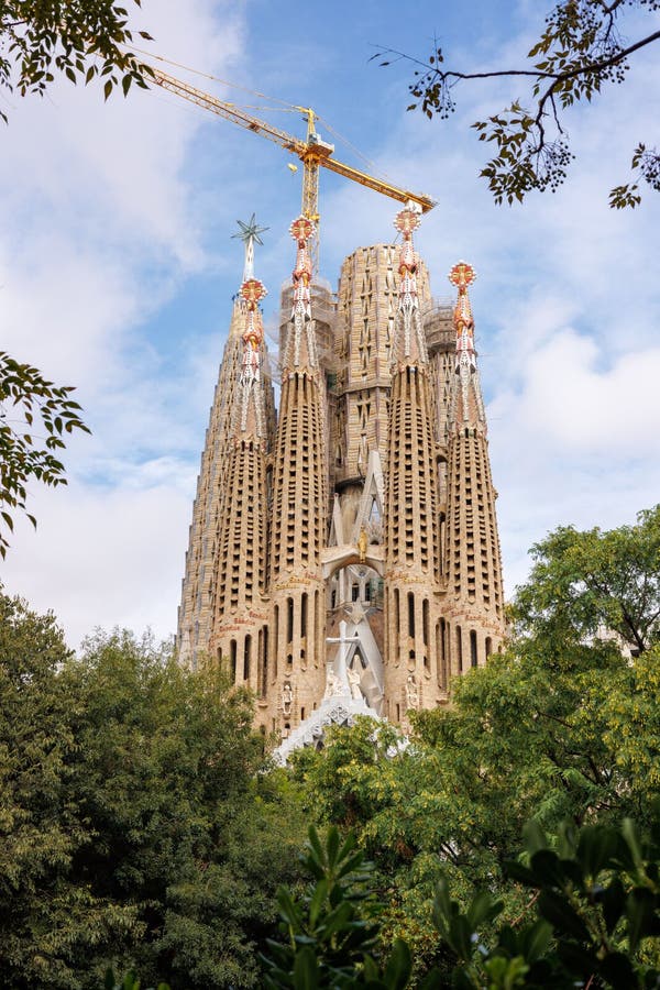 La Sagrada Familia editorial stock photo. Image of ceramic - 18168328