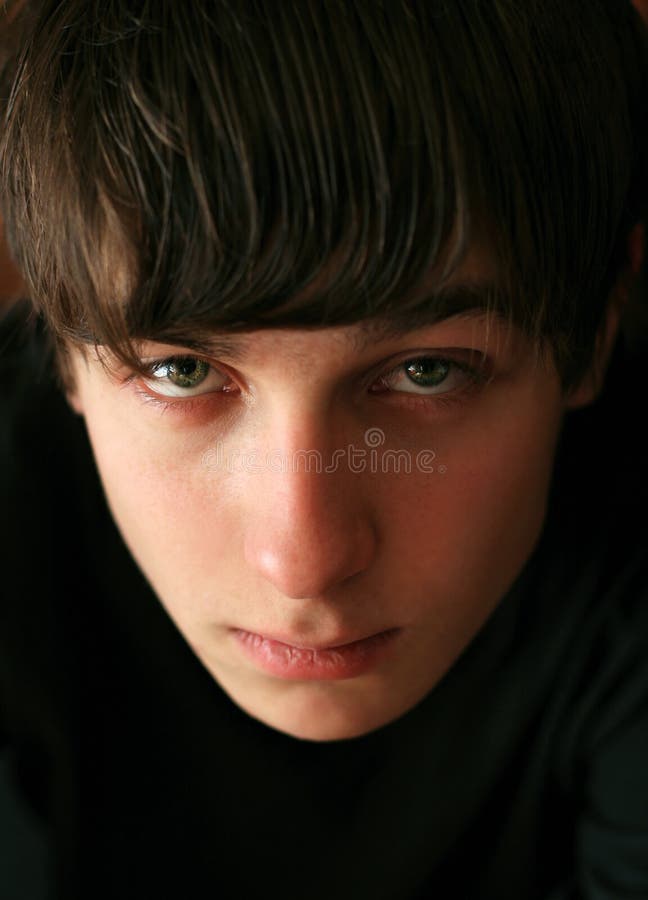 Verticale d'adolescent images libres de droits