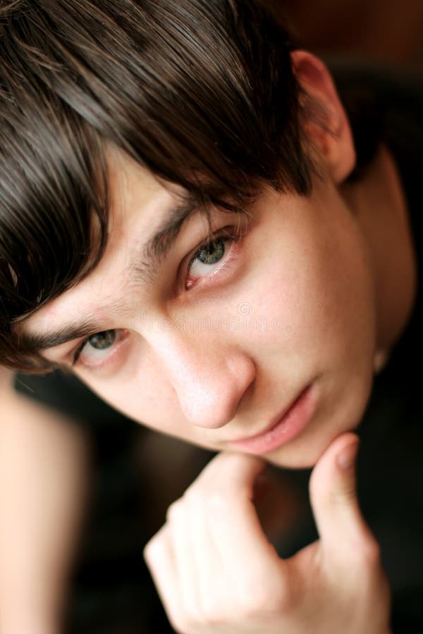 Verticale d'adolescent photos libres de droits