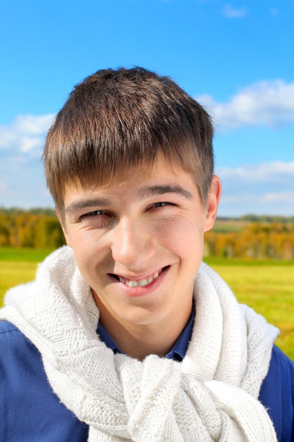 Verticale d'adolescent photo stock