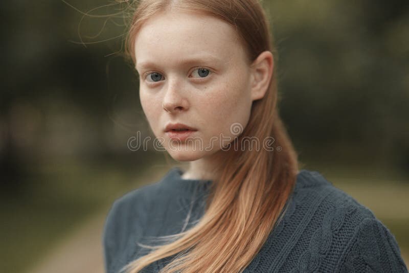 Portrait de fille image stock
