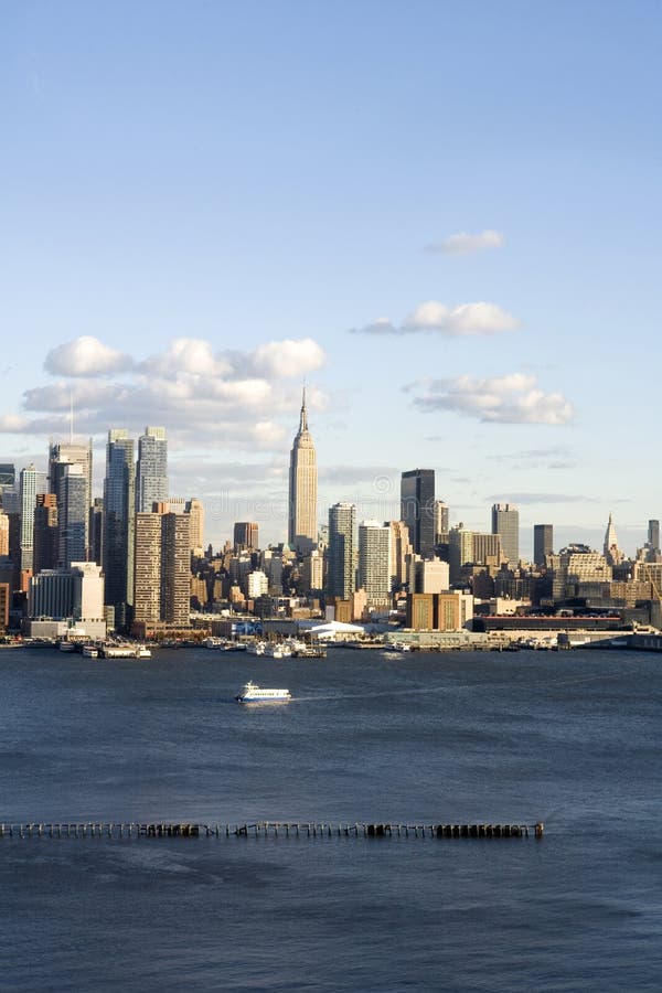 Vertikale des Midtown-NYC stockbilder Vertikale des Midtown-NYC stockbilder