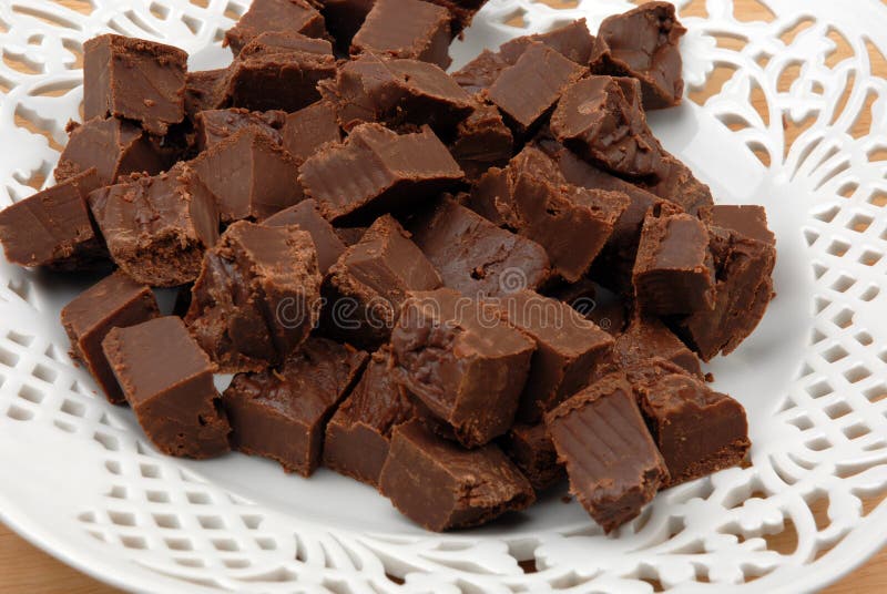 Verval - de Zachte toffee van de Chocolade stock afbeelding Verval - de Zachte toffee van de Chocolade stock afbeelding