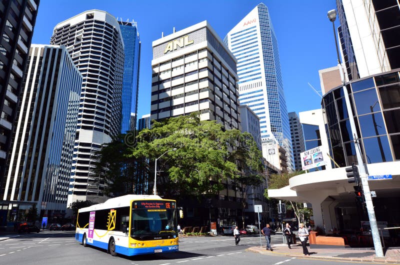 Vervoer van Brisbane - Queensland Australië stock fotografie Vervoer van Brisbane - Queensland Australië stock fotografie