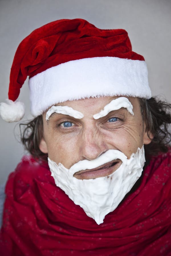 Very bad Santa Claus stock photo. Image of cute, modern 28074386